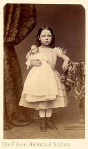 Mary Jesup Sitgreaves Image of young Mary Jesup Sitgreaves holding a doll.