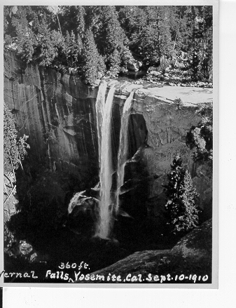 TC-1997 Vernal Falls, Yosemite National Park, Sept. 10, 1910