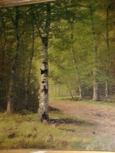 brenjpg "The Waning Years", by Carl Brenner, 1888. Gift of Miss Mary M. Doyle, on display at the Filson.
