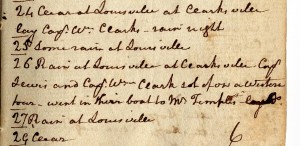 j. clark diary entry 10-26-1803