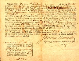 Evan Williams: Miscellaneous Papers for a license to distill, ca. 1800.  Filson Manuscript Collection