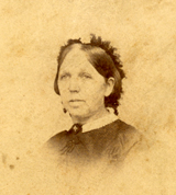 Lucy G. Tucker, ca. 1860s.