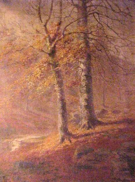 Misty Bright Autumn by Patty Thum, circa 1900 (1963.9.1)