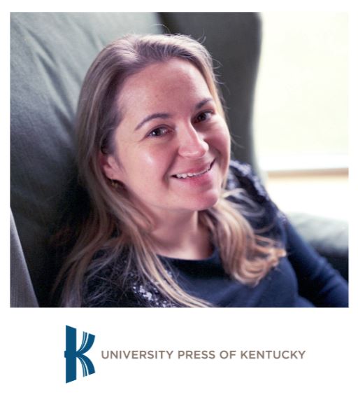 Image of Ashley Runyon Director of the University Press of Kentucky. UPK logo