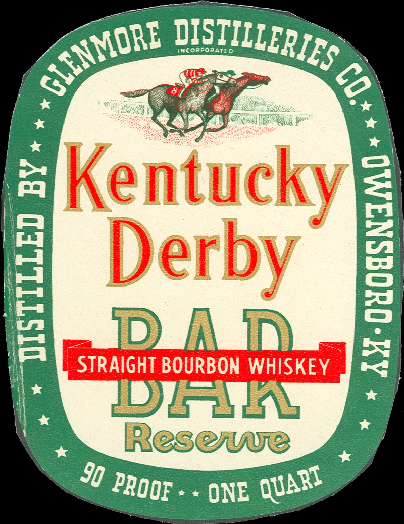 Kentucky Derby Bar Straight Reserve Label · The Filson Historical